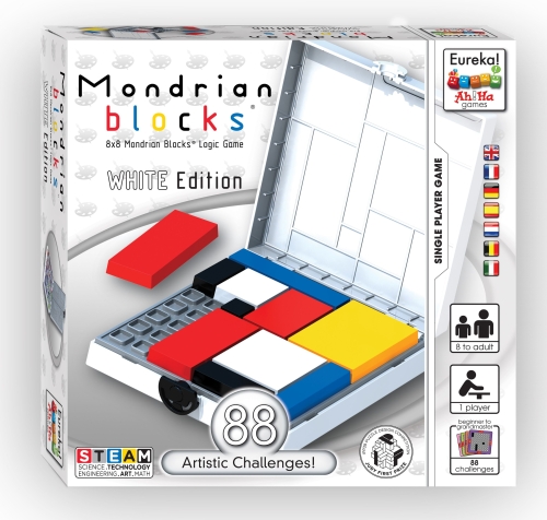 Ah!Ha Kinderspel Mondrian Blocks Zwart